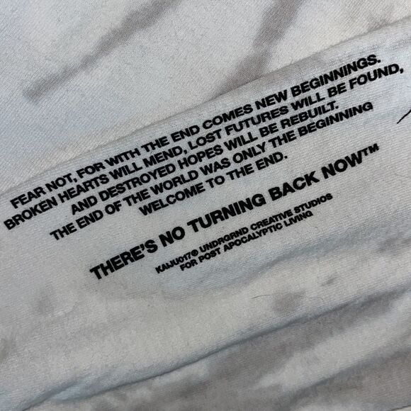 Go Away Smiley Face Anime Japanese Sexy Kitten Samurai T Shirt Japan Kaiju017 M - Picture 5 of 7